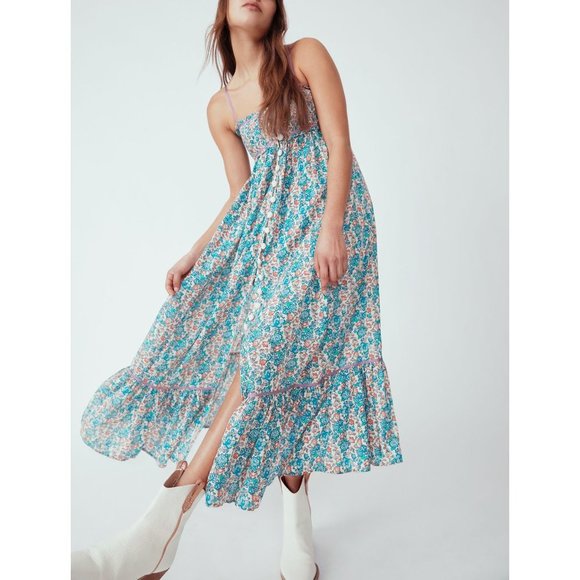 Free People Dresses & Skirts - NWT Free People Molly Jo Midi / Blossom Combo